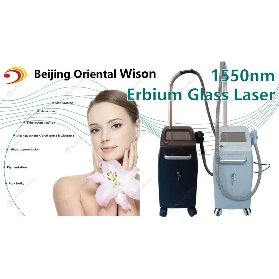 Thiết bị tái tạo bề mặt da laser Erbium Glass 1550nm
