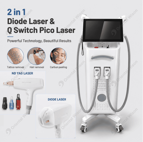 Laser Diode 2 trong 1 & Laser Q Switch Pico