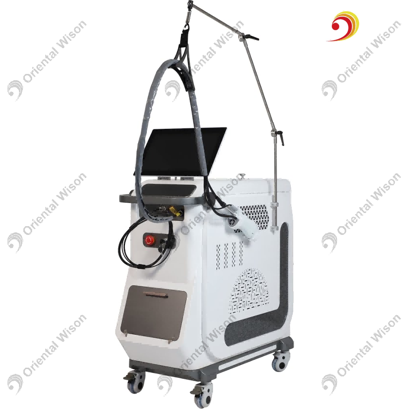 Tẩy lông bằng laser Alexandrite 755nm Máy làm đẹp bằng laser xung dài 1064nm Laser thẩm mỹ