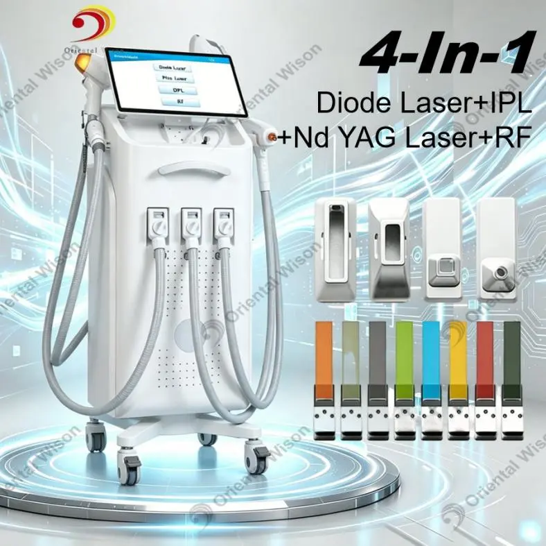 Máy Laser Diode IPL YAG Laser RF