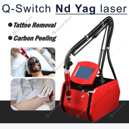 Máy làm đẹp da bằng laser Q Switch ND YAG cầm tay